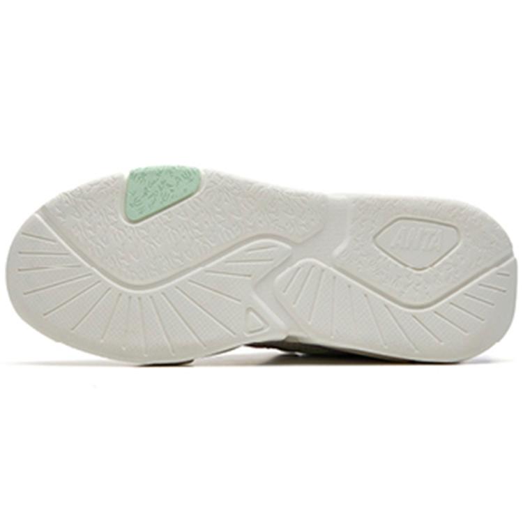 New Anta Life Collection G6 Cushioning Anti Slip And Wear Resistant Low Top Sports Casual Shoes Women's White Purple Blue 122238083-4