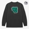 Men S overSized Long Sleeve Tee nt7tS00a Charcoal