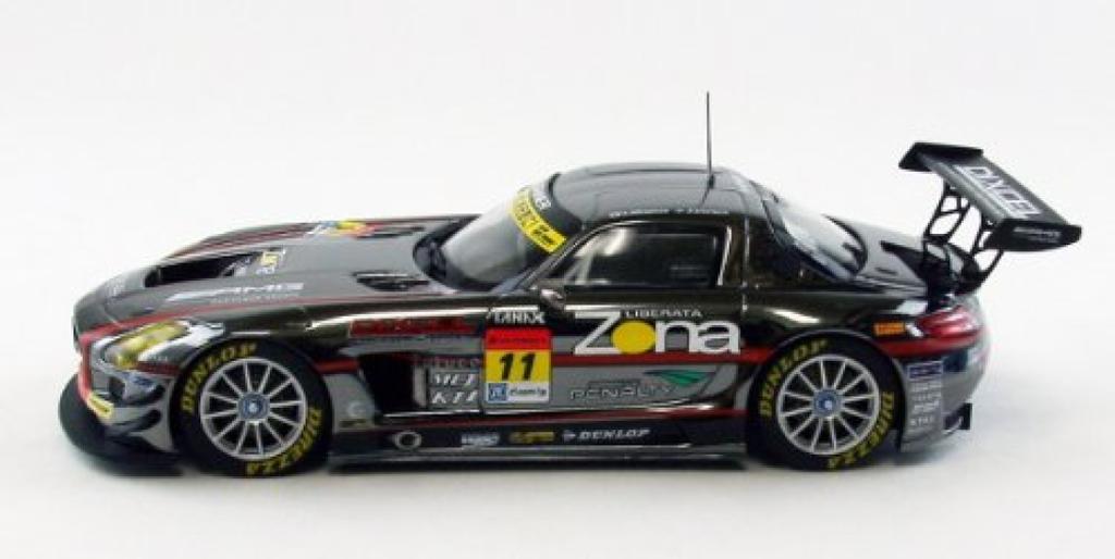 Ebro GAINER DIXCEL SLS SUPER GT300 2013 Okayama Winner Completed Product 1/43 No.11