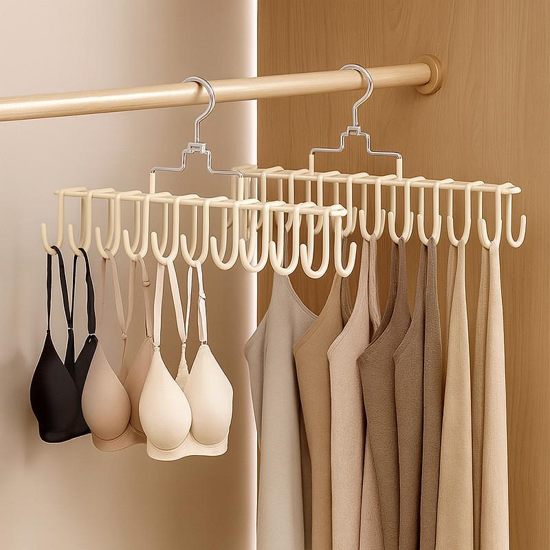Modern Simple Clothing Organizer With 20 Hooks For Dorm And Home Storage