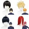 Blue Lock Cosplay Wig Heat Resistant Anime Football Character Hairpiece
