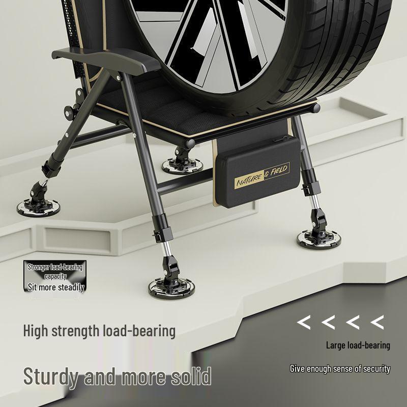 European Style Multifunctional Portable Reclining Folding Fishing Chair