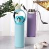 450ml-600ml Tragbare Neopren Vakuumbecher Hülle Wasserflaschenbezug Isolierhülle Tasche Glasflaschenetui Beutel Sport Camping Ac