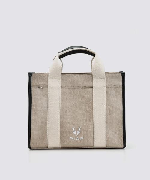 Piap Chablis Canvas Tote Bag Ivory