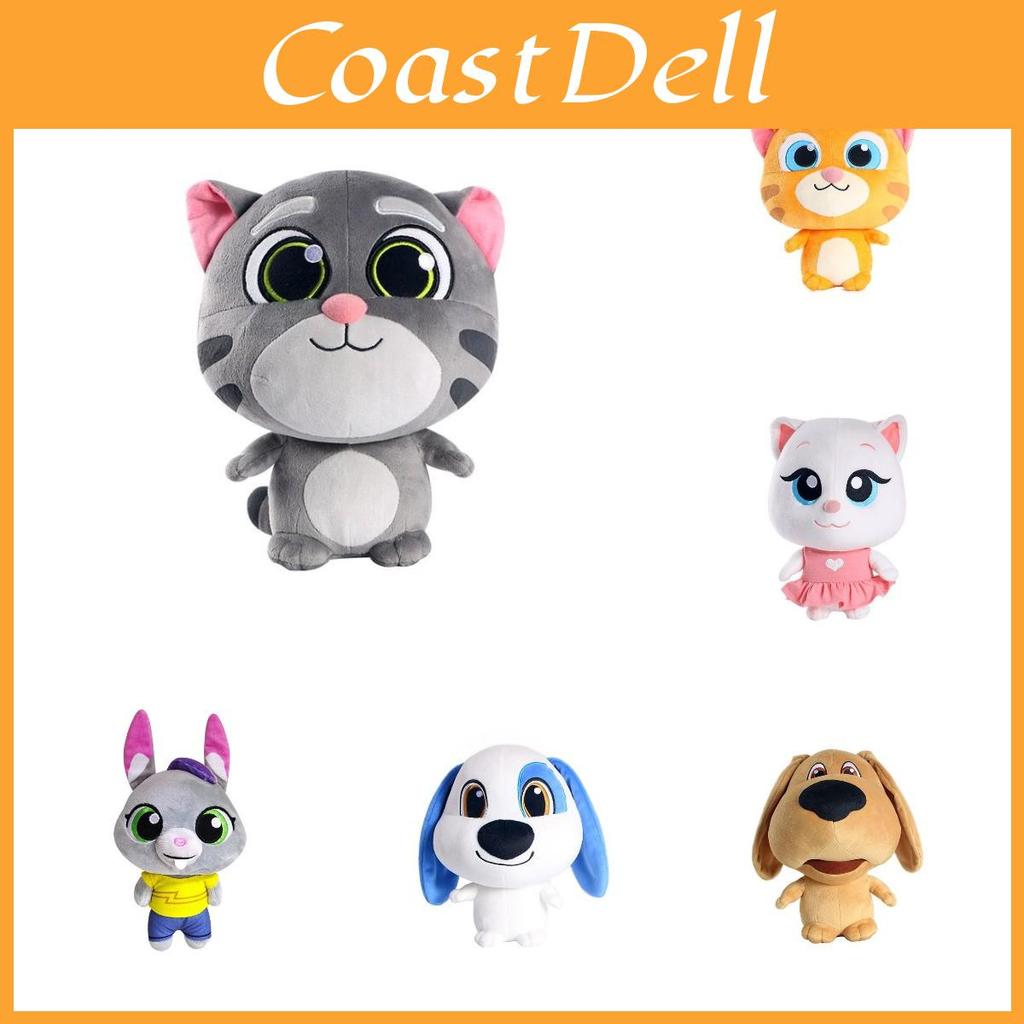 Adorable Talking Tom Cat Plush Doll Kids Toys Cartoon Animal Dog Toddler Gift