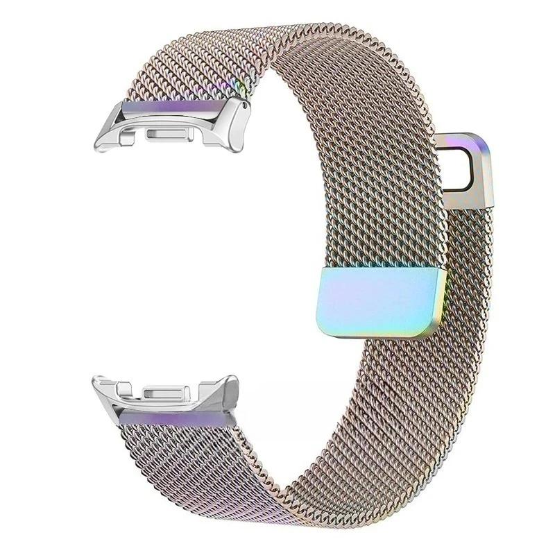 Mailänder Magnetisches Metallarmband für Samsung Galaxy Watch 8 40mm 44mm 8Classic 46mm Armband für Galaxy Watch Ultra 2025 47mm Armband