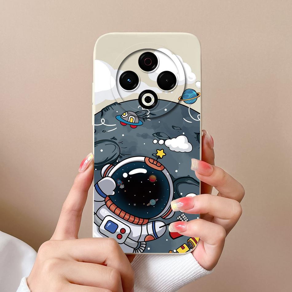 For Tecno Spark 30 Pro 30C Phone Case Cool Astronaut Full Coverage Anti Drop Shell For Spark 30 4G 5G Liquid Silicone Back Cover