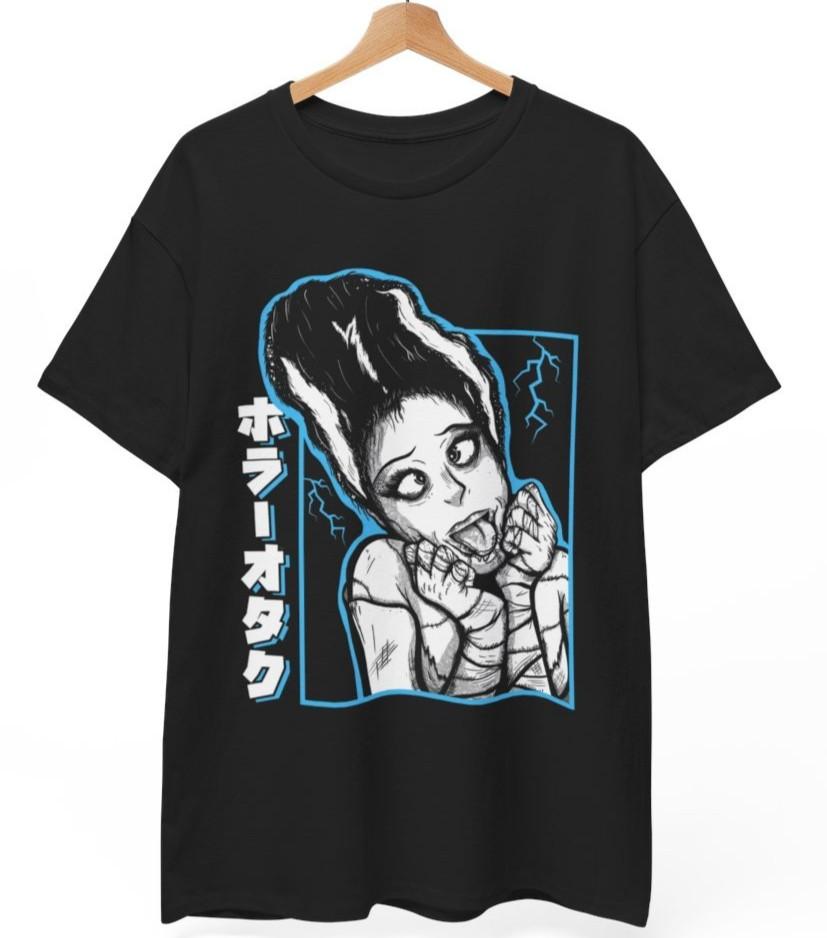 

The Bride of Frankenstein T Shirt, FRANKENSTEIN Horror Monster Movie Unisex Tee L