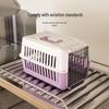 Mee Portable Pet Carrier for Cats and Dogs - Travel Air Transport Cage for Small & Medium Pets