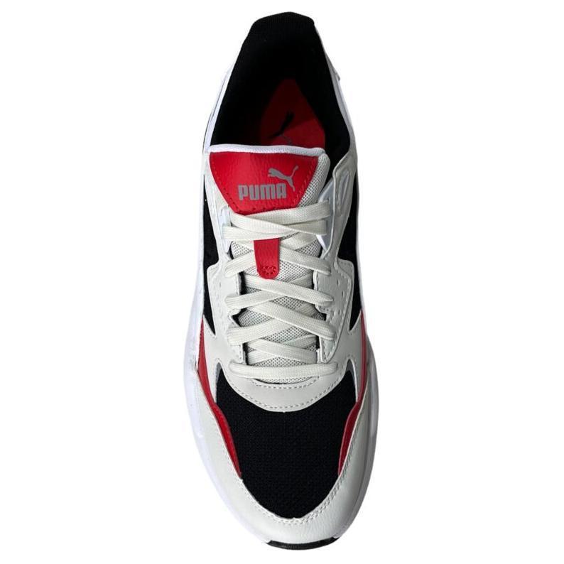 Puma X-Ray 2 Versatile Comfortable Low-Top Lifestyle Sneakers Unisex Sneakers Black White Red 384638-44