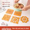Bamboo Heat-Resistant Placemat & Coaster Set