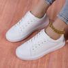 MAEDEF White Shoes Women Vulcanized Shoes Casual Skateboard Shoe Men Solid Flats Leisure Woman Sneakers Walking Men Sports Shoes
