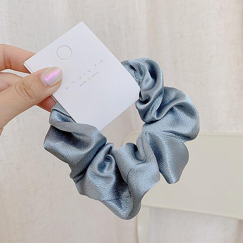Elastico per Capelli da Donna Stile Coreano di Alta Gamma - Elastico a Forma di Intestino per un Look Semplice ed Elegante