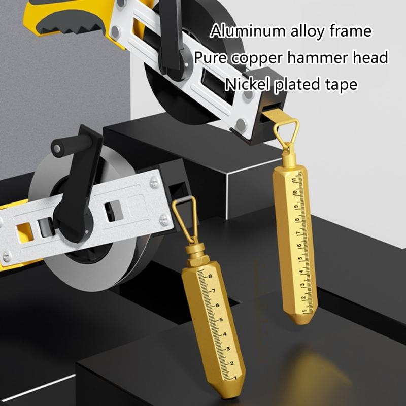 High Accuracy Oil Gauging Tape Carbon Steel Oil Gauging Tape 5/10/15/20/30M Dropship