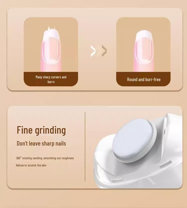 Automatische elektrische Nagelknipser & Schleifer für Hände, Füße, ältere Menschen & Kinder