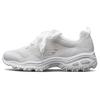 DLites 1.0 Tissu Sport Confort Amorti Basse Tige Style de Vie Chaussures Décontractées Baskets Femme Blanc 66666196-WHT
