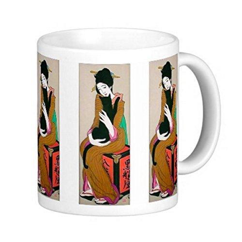 Takehisa Yumeji, "Kurofuneya" Mug: Photo Mug (Yumeji Series)