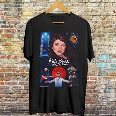 T-shirt Album Kate Bush Before The Dawn Taglie Complete S-4XL
