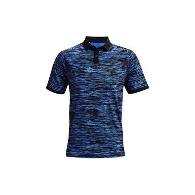 Golf Short Sleeve Polo Shirt Men Tops Blue 1361805-437