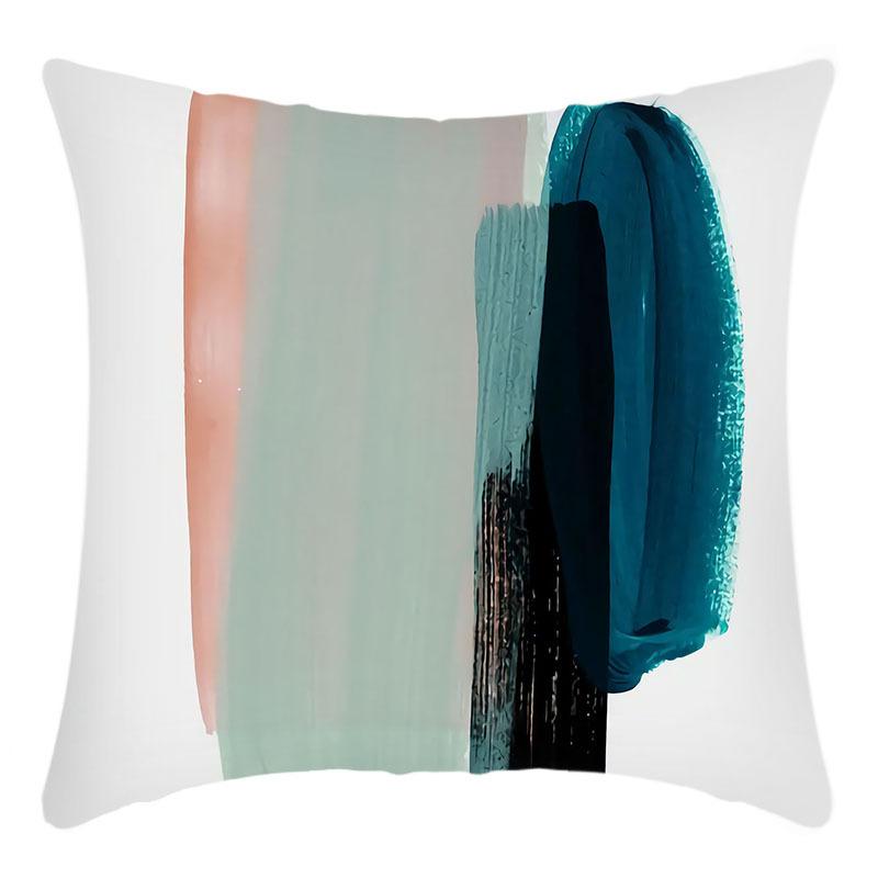

New Art Design Pillow Cover Antique Color Brushstroke Printing Home Decoration Holiday Pillow Pillow Cover 45 * 45Cm pillowcase