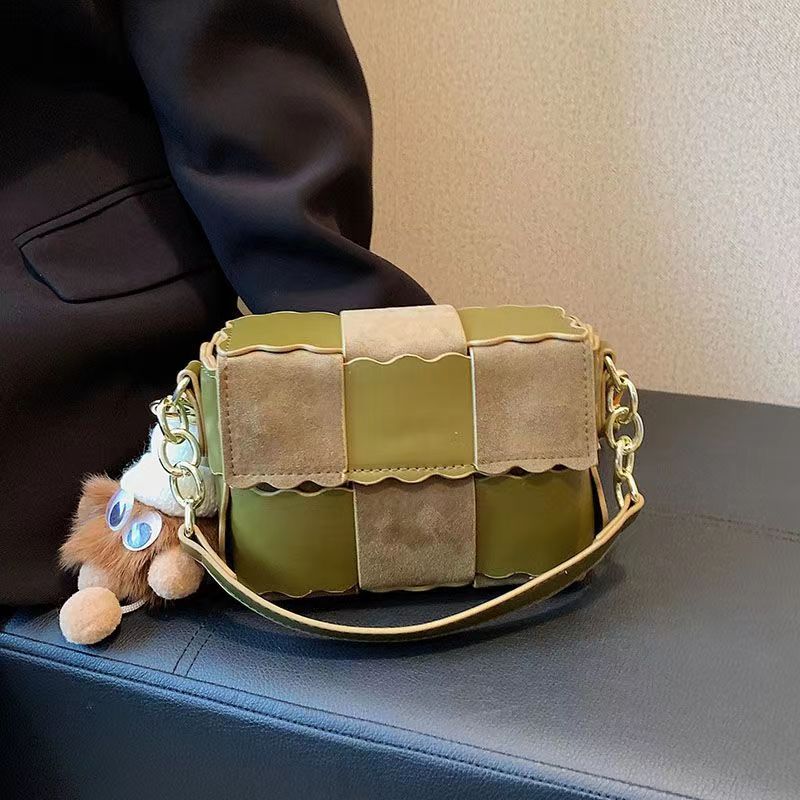 

Women S Bag Autumn Winter Newfemale Literary Single-Shoulder Bag Minority Design Cross-Body Bag Trend Women S Bag