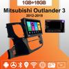 Autoradio Android Auto Carplay Voor Mitsubishi Outlander 3 2012-2019 Multimedia Speler Head Unit Stereo GPS Navigatie BT WIFI 1+16GB