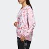 Adidas Neo Windbreaker Hooded Jacket Women Outerwear Pink DZ7610