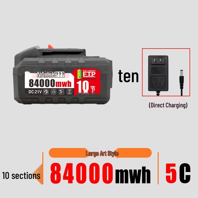 21V Electric Wrench Battery Compatible with Dayi Makita-Style Tools, Angle Grinder, Chainsaw, Lithium Battery