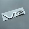 Flat ABS Letters V12 Car Emblem Trunk Fender Nameplate Logo Sticker for mercedes benz S400 S500 S600 Chrome Glossy Black