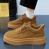 2025 Men's Trendy Thick-Soled White Sneakers - Versatile Casual Sports Shoes