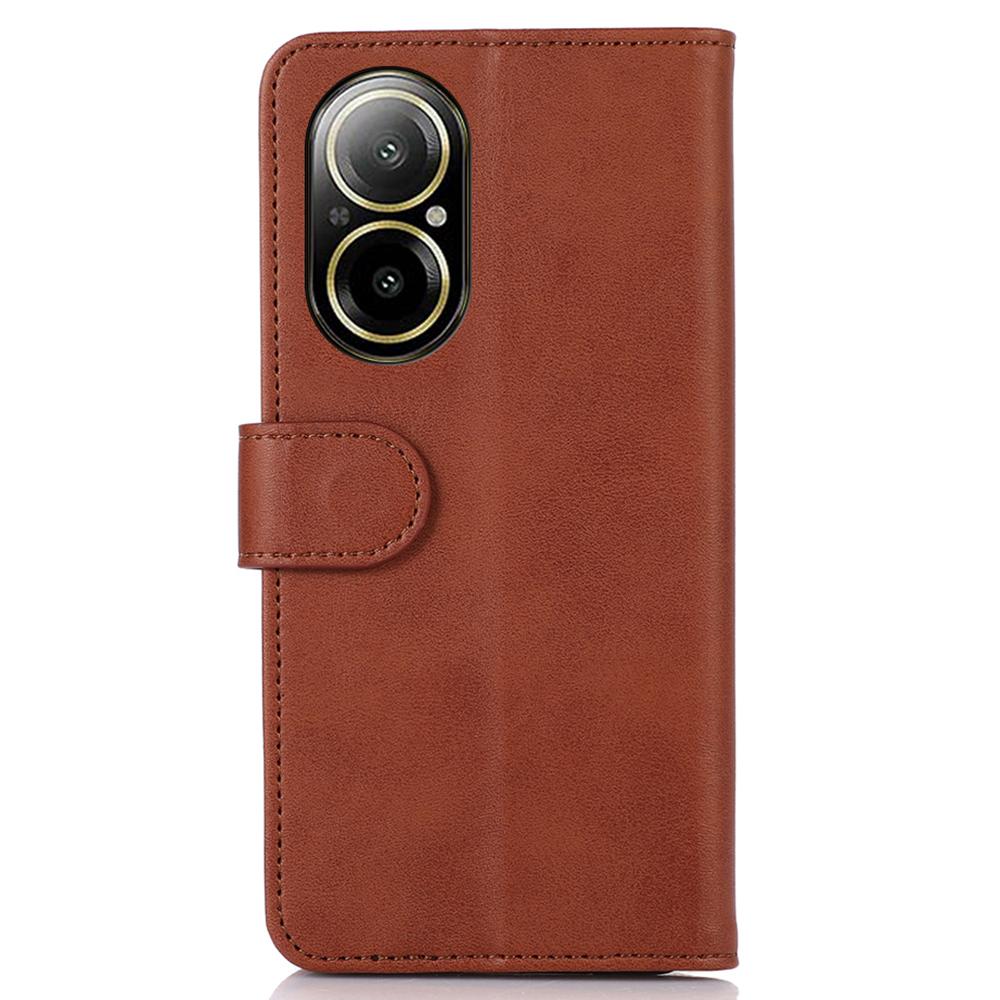 Etui dla Realme C67 4G Skóra PU Przegródka na karty Stojak Wstrząsoodporna Wewnętrzna powłoka TPU Pokrowiec na telefon