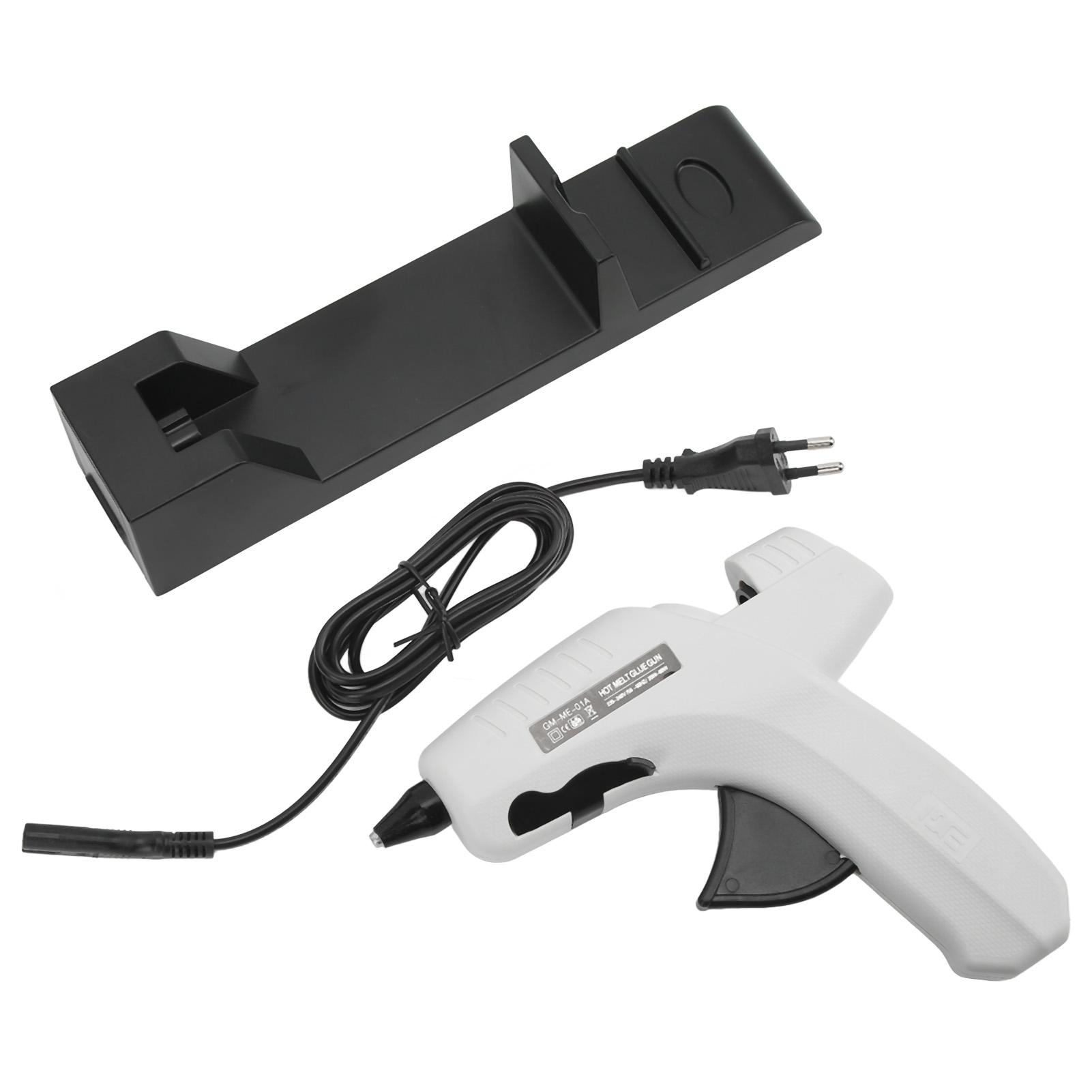 

Hot Glue Guns with Stand Drip Proof Rechargeable Ergonomic Hot Melting Guns for DIY Handicrafts Home Repair 220‑240V