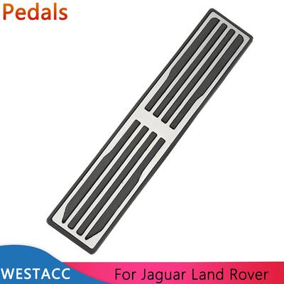 Car Dead Pedal Foot Rest Pedal Cover for Jaguar XE XF E-Pace F-Pace for Range Rover Velar 2016 -  LHD