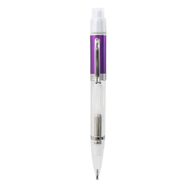 Jewelry Drill Pen Retractable Drill Pen Drawing Drilling Tool with LED Light for Drawing Art Craft Drilling Drawing Tool
