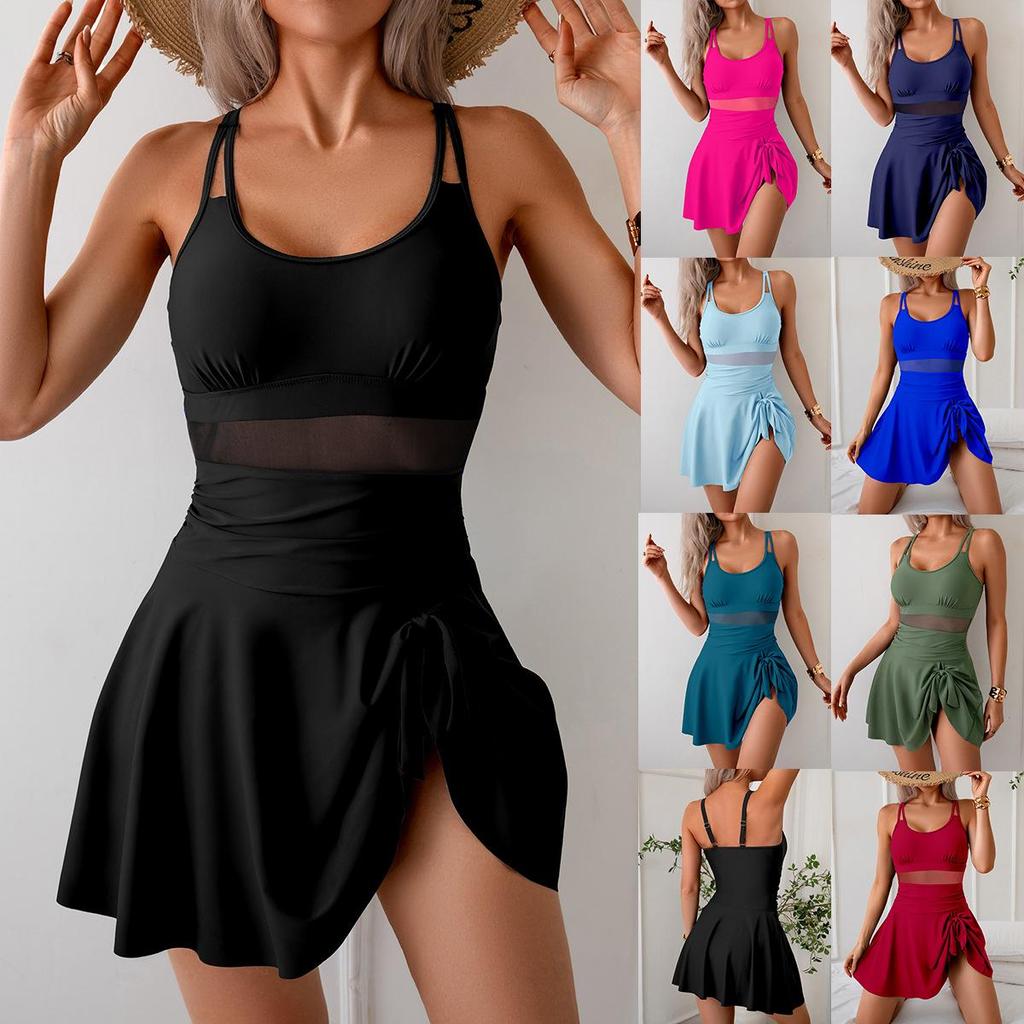 European and American Summer Women's Swimsuits One-piece Swimsuits Bikinis Women's Swimsuit Skirt Suits