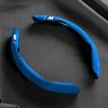 Suede Leather Car Steering Wheel Anti-slip Cover For BMW 1 2 3 4 5 7 Series M E46 E36 E34 F10 E90 F30 E60 F30 E53 E30 Accessory VT1