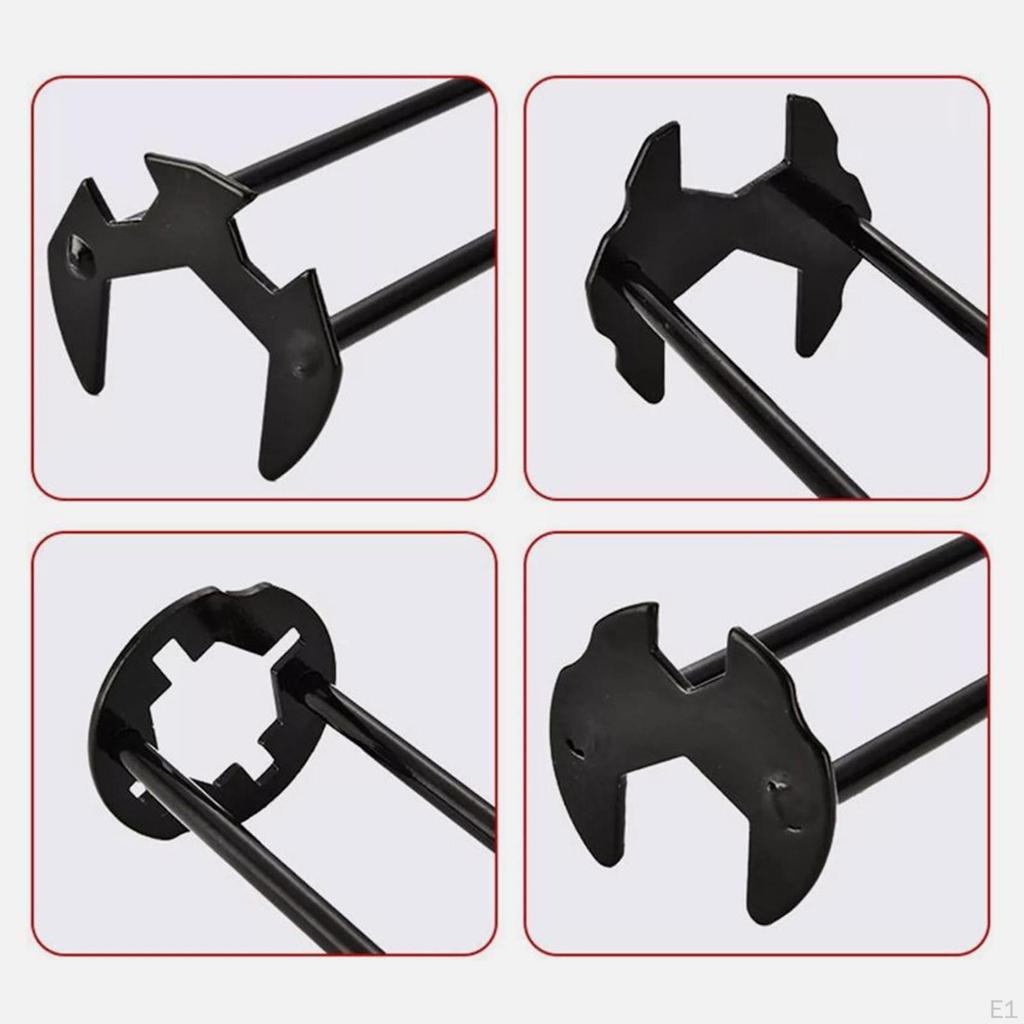 2 Bucăți Cheie Bazin Multifuncțională Demontator Robinet Chiuvetă Reparare Cheie Piuliță Robinet