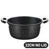 Hrnec na polévku Nepřilnavý hrnec na vývar s uchy Hluboký kastrol Železný hrnec na vaření Indukční hrnec na polévku pro domácí kuchyni