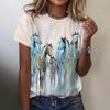 Casual Versatile High-quality Comfortable Short Sleeved Round Neck T-shirt