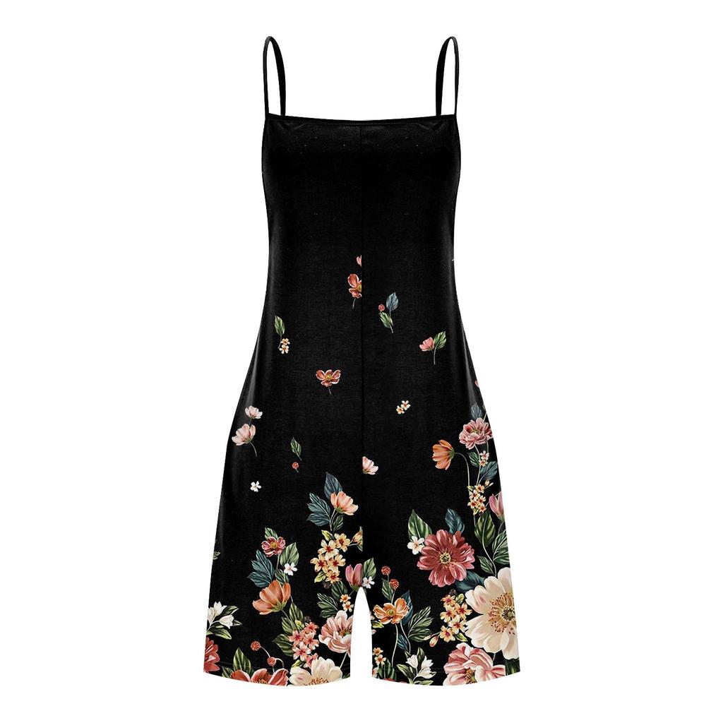 Camișolă fără mâneci casual și la modă pentru femei cu buzunar, salopetă scurtă