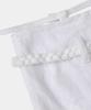 Lupeon Corsage Fringe Skirt / Corsage Fringe Skirt [White]