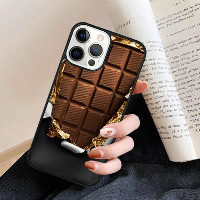 Toast Foodie Chocolate Phone Case Back Cover for iPhone 16 15 SE2020 14 13 11 12 Pro Max mini XS XR X PlusS Fundas Coque