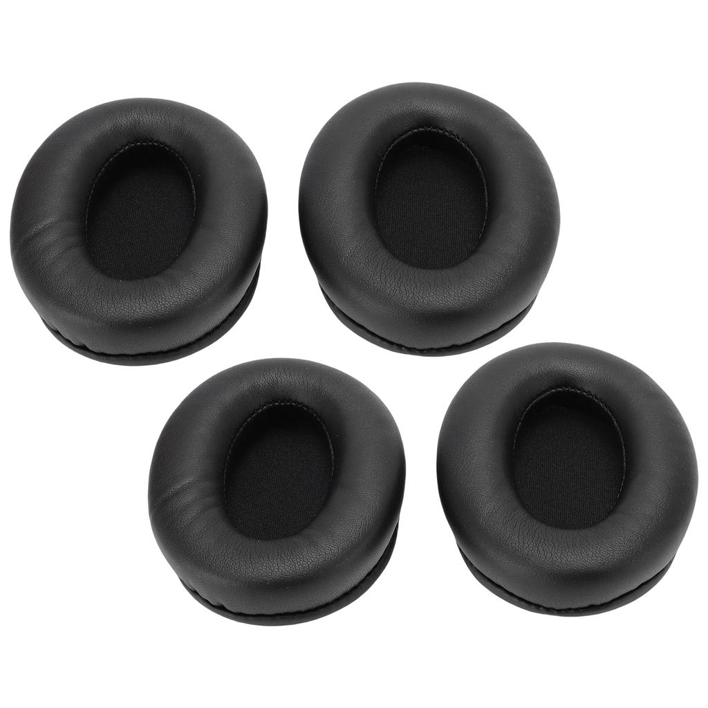 2 Pairs Earpads Replacement for Razer Opus X Wireless Headphone Headset Ear Cushions Covers Protein PU Leather Noise