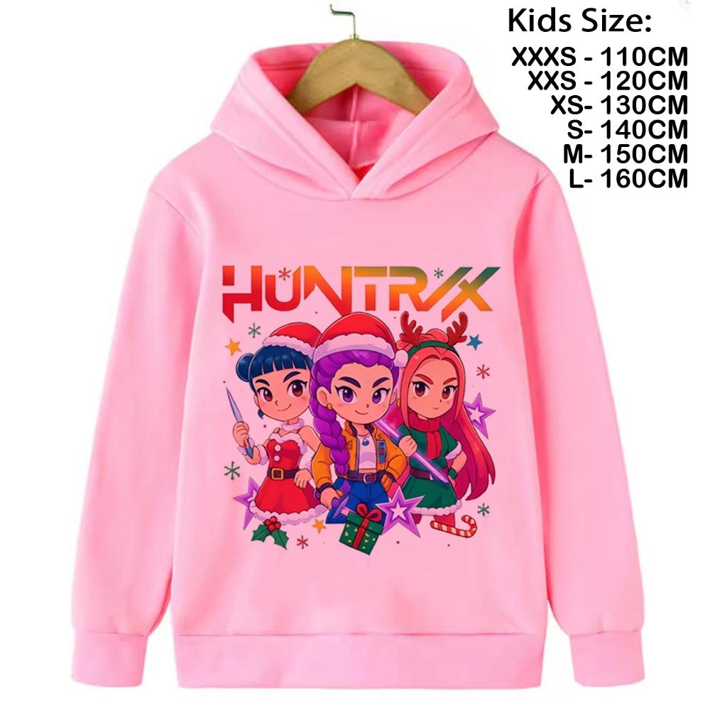Kpop Demon Hunter Christmas Shirt HOT Manga Children's Sweatshirt Cute Tiger Shirt for Boys Girls The Kid Shirt