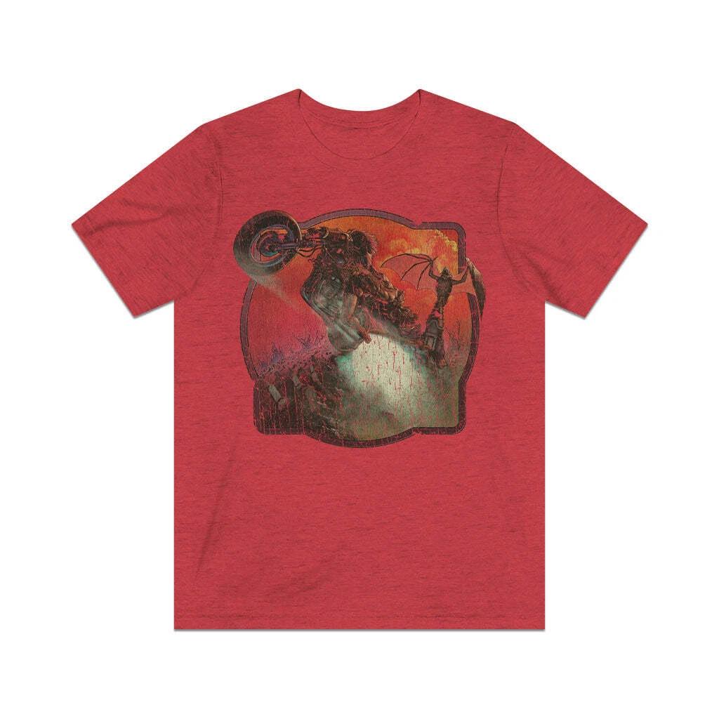 Hell Rider 1974 Vintage Men s T shirt M