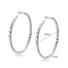 Women Fashion Modern Style Earring Exquisite Matte Big Round Earbob