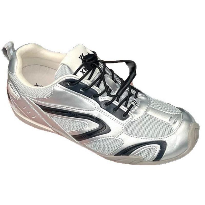 Nischen-Innenhöhenerhöhung Retro-Damen neue Sommer-Mesh atmungsaktive Rennschuhe Ausreißer Sport Freizeitschuhe