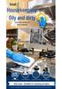Kitchen Oil Stain & Fume Cleaner for Range Hoods and Stoves