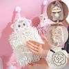 Wandmontiertes Wischtuch Handtuch Super Saugfähig Schnell Trocknend Chenille Reinigungstuch Küche Badezimmer Zubehör