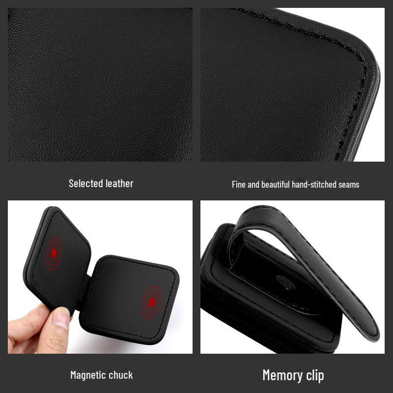 Cartoon Multifunctional Sunglasses & Card Clip for Car Visor